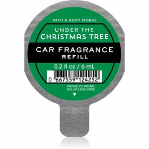 Bath & Body Works Under The Christmas Tree vůně do auta náhradní náplň 6 ml obraz