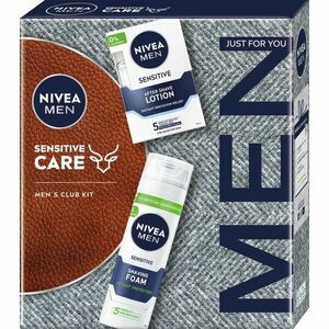 NIVEA MEN Sensitive Care dárková sada na holení pro muže obraz