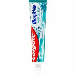 Colgate Max White White Crystals bělicí zubní pasta s fluoridem Crystal Mint 125 ml obraz