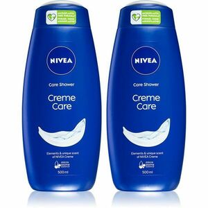 NIVEA Creme Care krémový sprchový gel výhodné balení 2 x 500 ml obraz