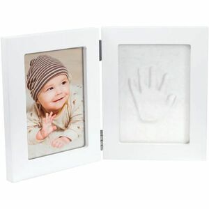 Happy Hands Double Frame Small sada na otisk miminka White 10 cm x 15 cm + 13 cm x 17 cm 1 ks obraz