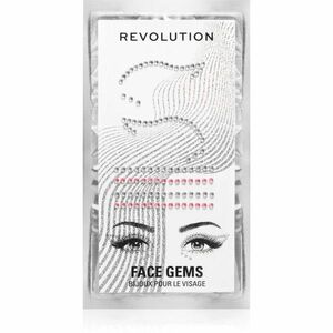 Makeup Revolution Metallic Muse Face Gems nálepky na obličej 1 g obraz