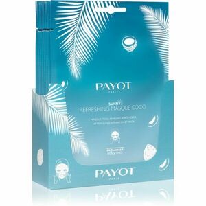 Payot Sunny Masque Après-Soleil osvěžující a zklidňující maska po opalování 10 ks obraz