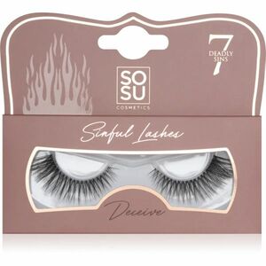 SOSU Cosmetics Deadly Sins Lashes umělé řasy Deceive 1 ks obraz