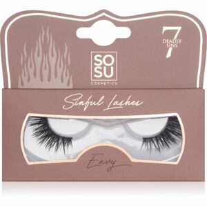 SOSU Cosmetics Deadly Sins Lashes umělé řasy Envy 1 ks obraz