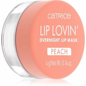 Catrice Lip Lovin' hydratační maska na rty na noc odstín 030 Feelin' Peachy 4 g obraz