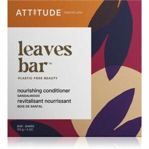 Attitude Leaves Bar Sandalwood tuhý kondicionér s vyživujícím účinkem 113 g obraz