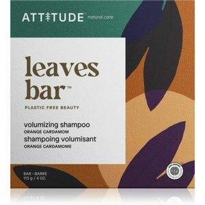 Attitude Leaves Bar Orange Cardamon tuhý šampon pro objem 113 g obraz