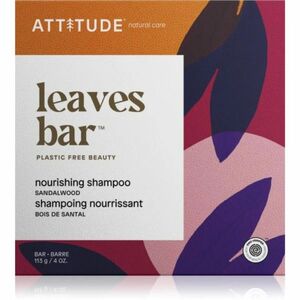 Attitude Leaves Bar Sandalwood tuhý šampon s vyživujícím účinkem 113 g obraz