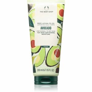 The Body Shop Avocado Body Lotion tělové mléko s avokádem 200 ml obraz