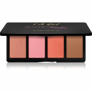 L.A. Girl Cosmetics Fanatic paleta tvářenek odstín Blushed Babe 4x4 g obraz