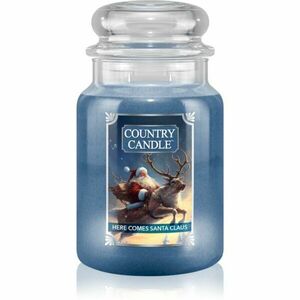 Country Candle Here Comes Santa Claus vonná svíčka 680 g obraz