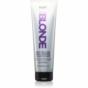 ASP System Blonde Anti-Yellow kondicionér pro blond a šedivé vlasy 275 ml obraz