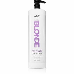 ASP System Blonde Anti-Yellow kondicionér pro blond a šedivé vlasy 1000 ml obraz