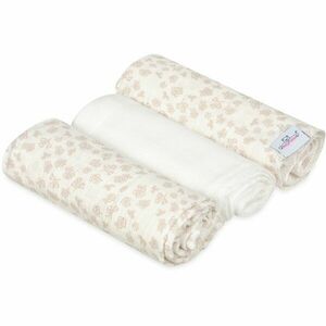 Babymatex Muslin Design plena Flowers 3 ks obraz