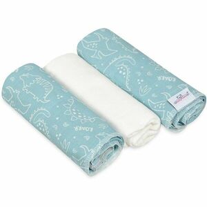 Babymatex Muslin Design plena Animals 3 ks obraz