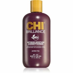 CHI Brilliance Optimum Moisture Conditioner hydratační kondicionér pro suché a poškozené vlasy 355 ml obraz