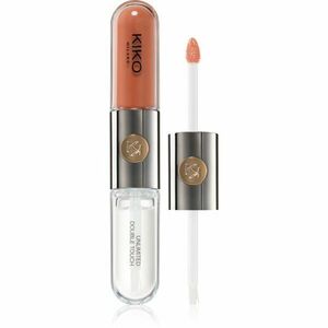 KIKO Milano Unlimited Double Touch dlouhotrvající tekutá rtěnka odstín 129 Burnt Tangerine 6 ml obraz