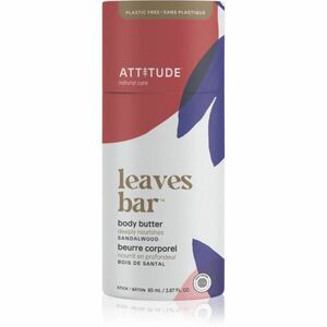 Attitude Leaves Bar Body Butter tuhé tělové máslo Sandalwood 85 g obraz