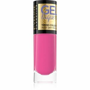 Eveline Cosmetics Gel Laque gelový lak na nehty bez užití UV/LED lampy odstín 166 8 ml obraz