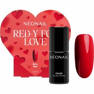 NEONAIL Special Set Red-y for Love gelový lak na nehty (limitovaná edice) odstín Sexy Red 7.2 ml obraz