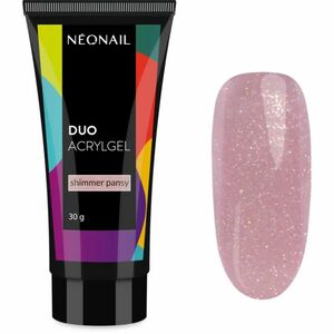 NEONAIL Duo Acrylgel Shimmer Pansy gel pro modeláž nehtů 30 g obraz