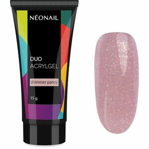 NEONAIL Duo Acrylgel Shimmer Pansy gel pro modeláž nehtů 15 g obraz