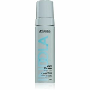 Indola Light Mousse pěna na vlasy pro přirozenou fixaci 200 ml obraz