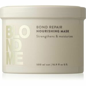 Schwarzkopf Professional Blondme Bond Repair Nourishing Mask intenzivně vyživující maska 500 ml obraz