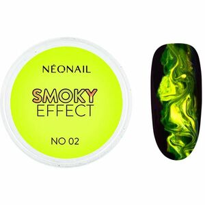 NEONAIL Effect Smoky barevný pudr na nehty barva No. 02 Yellow 2 g obraz