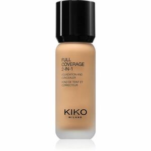 KIKO Milano Full Coverage 2-In-1 make-up a korektor 2 v 1 odstín 40 Warm Beige 25 ml obraz