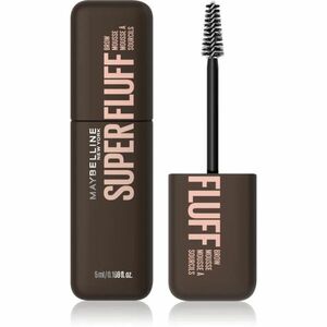 MAYBELLINE NEW YORK Super Fluff Mousse gel na obočí odstín 262 Black Brown 5 ml obraz