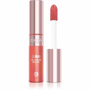 L’Oréal Paris Lumi Glowy Blush tekutá tvářenka odstín 625 GOLD PINK 11 ml obraz