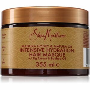 Shea Moisture Manuka Honey & Mafura Oil intenzivní hydratační maska na vlasy 355 ml obraz