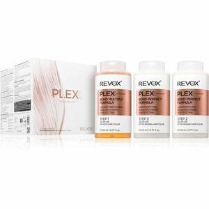 Revox B77 Plex Hair Rebuilding System Professional Set sada pro barvené a poškozené vlasy pro profesionální použití 3x260 ml obraz