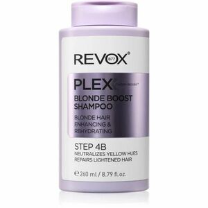 Revox B77 Plex Blonde Boost Shampoo. Step 4B šampon neutralizující žluté tóny pro blond vlasy 260 ml obraz