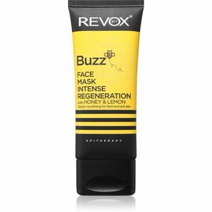 Revox B77 Buzz Face Mask Intense Regeneration regenerační pleťová maska s vyživujícím účinkem Lemon & Honey 65 ml obraz