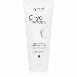 More4Care Cryo Therapy micelární šampon pro poškozené vlasy 200 ml obraz