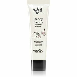 Resibo Happy Hands Green Tea & Peach hydratační krém na ruce 50 ml obraz