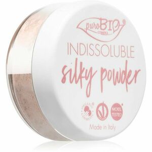 puroBIO Cosmetics Indissouble matující sypký pudr odstín 02 Peachy Pink 8 g obraz