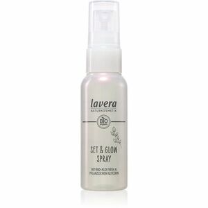 Lavera Set & Glow Spray fixační sprej pro rozjasnění pleti 50 ml obraz