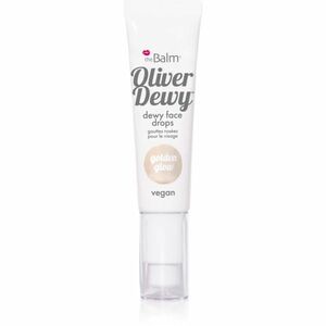 theBalm Oliver Dewy Face Drops tekutý rozjasňovač odstín Golden Glow 28 ml obraz