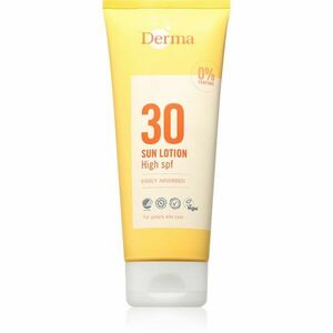 Derma Sun Lotion opalovací mléko SPF 30 200 ml obraz