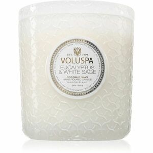 VOLUSPA Maison Blanc Eucalyptus & White Sage vonná svíčka 850 g obraz