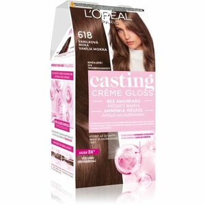 L’Oréal Paris Casting Creme Gloss barva na vlasy odstín 618 Vanilla Mocha 1 ks obraz