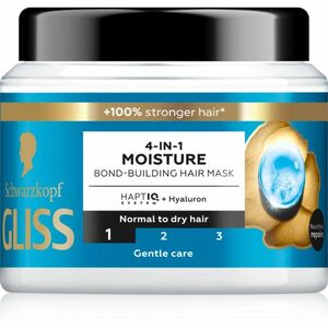 Schwarzkopf Gliss Aqua Revive hydratační maska pro normální až suché vlasy 400 ml obraz