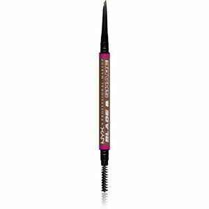 NYX Professional Makeup Blade & Shade tužka na obočí s kartáčkem odstín 08 Chocolate g obraz