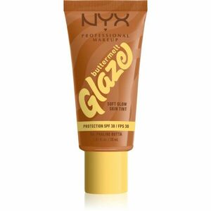 NYX Professional Makeup Buttermelt Glaze rozjasňující tónovací fluid SPF 30 odstín 06 Praline Butta ml obraz