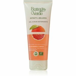 Bottega Verde Pink Grapefruit čisticí peelingový gel pro normální až mastnou pleť 100 ml obraz