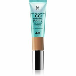 IT Cosmetics Your Skin But Better CC+ Cream Natural Matte matující make-up SPF 40 pro ženy Tan 32 ml obraz